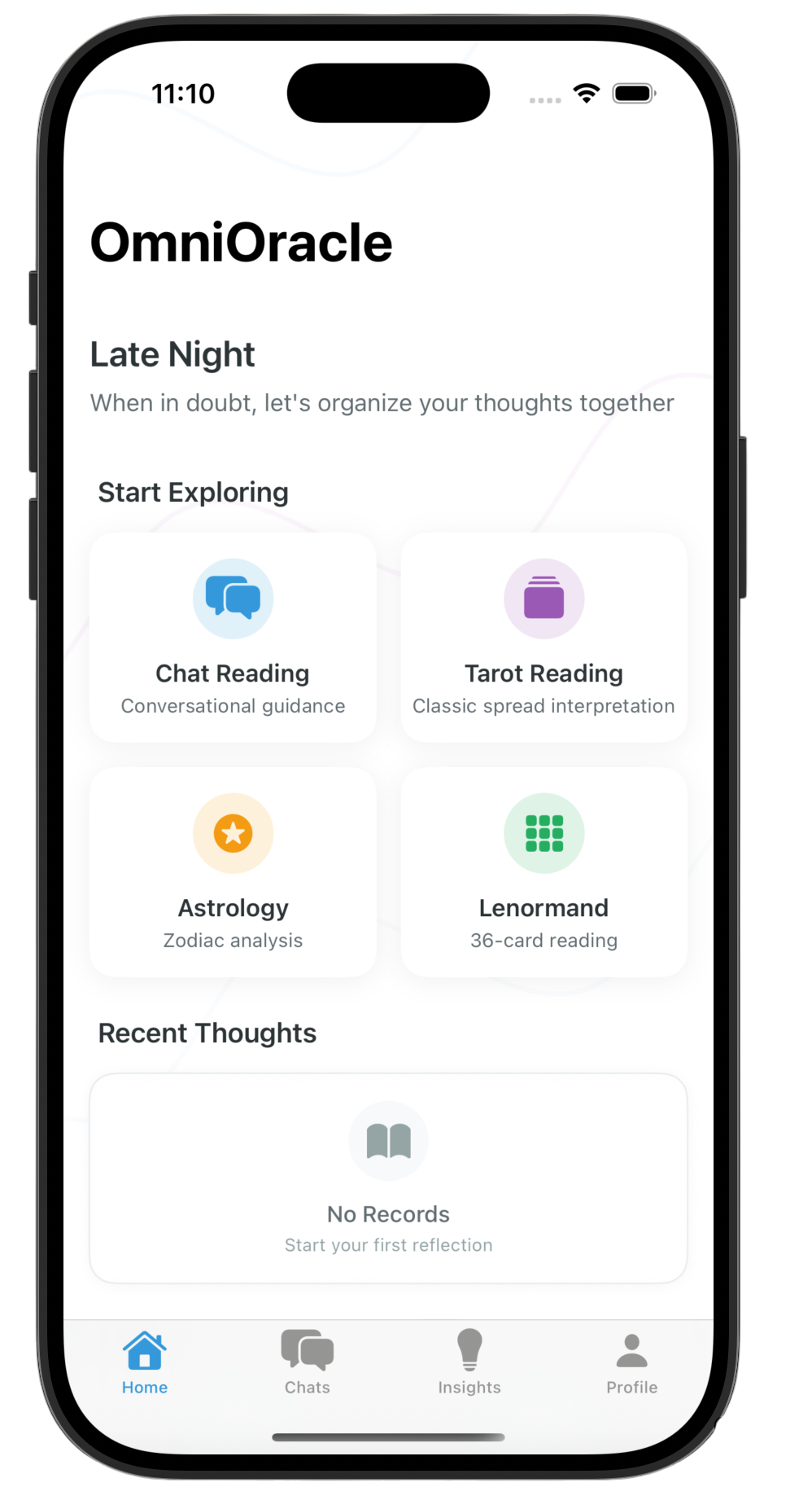 OmniOracle App Screenshot